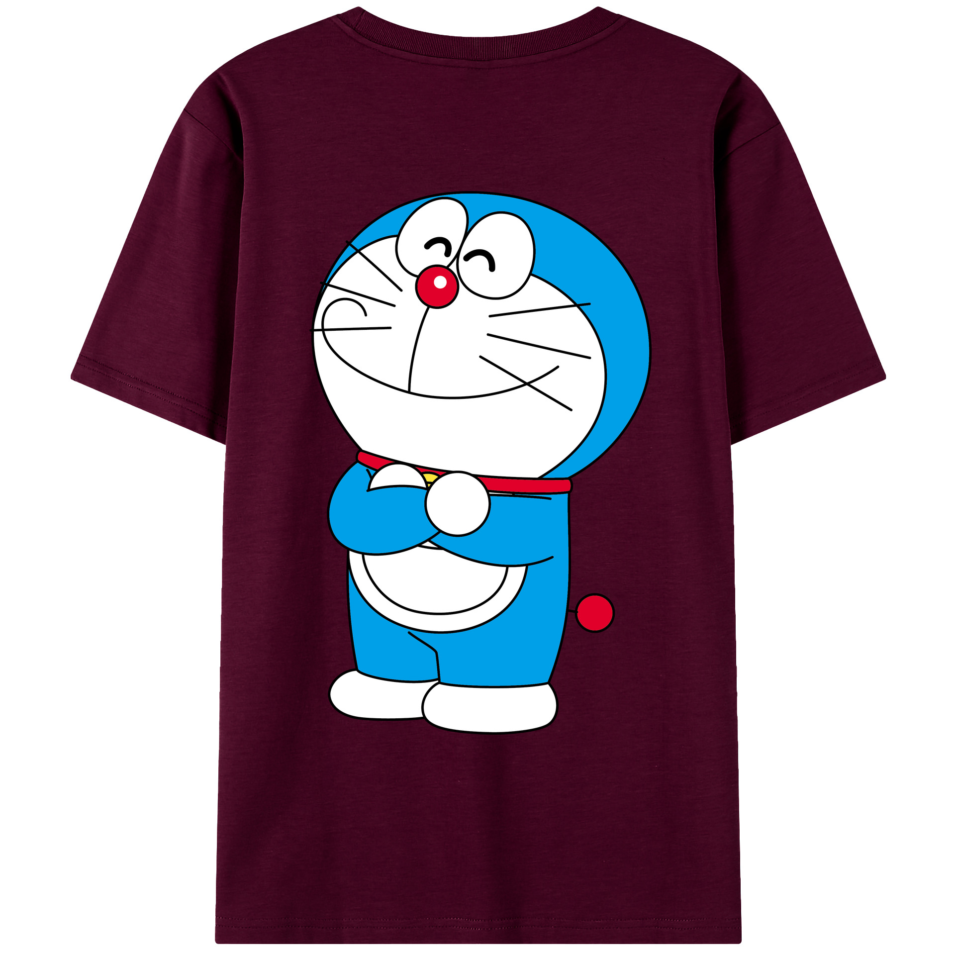 （画像用） ドラえもん Doraemon レディース半袖Tシャツ(バックプリント)